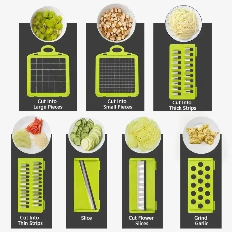 14-in-1 Multifunctional Vegetable Chopper