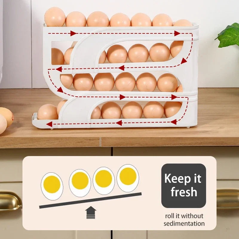 EggRoll Pro – Smart Egg Storage for Your Kitchen 🥚✨