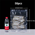 50pcs/Lot BPA-Free Food Vacuum Plastic Sealing Bags Food Preservation Sealed Bag Household Reusable Vacuum Sealer Bag