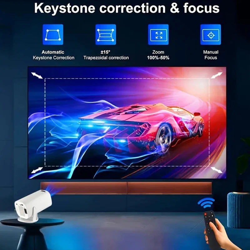 Portable 4K HD Projector