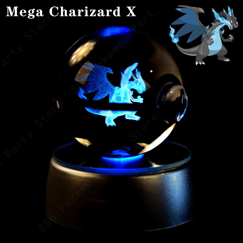 3D Pokémon Crystal Ball Lamp – A Unique and Enchanting Gift