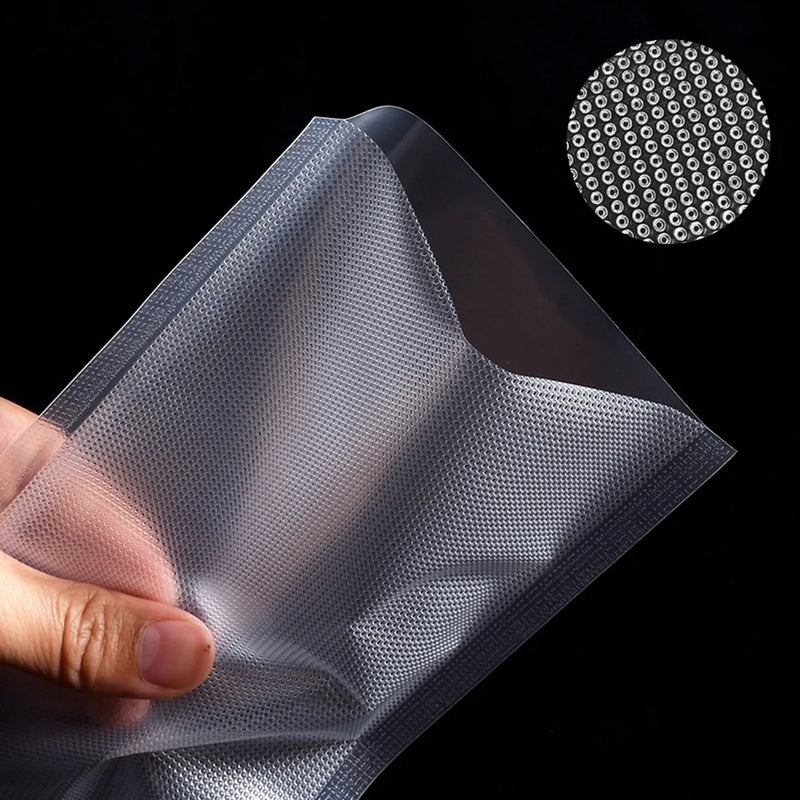 Vacuum Bags for Food 100pcs Food Vacuum Packaging Storage Bags for Vacuum Sealer Thicker Food Fresh Keeping Sealing Empty Bags